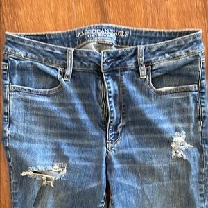 American Eagle Outfitters Women's Blue Jeans
